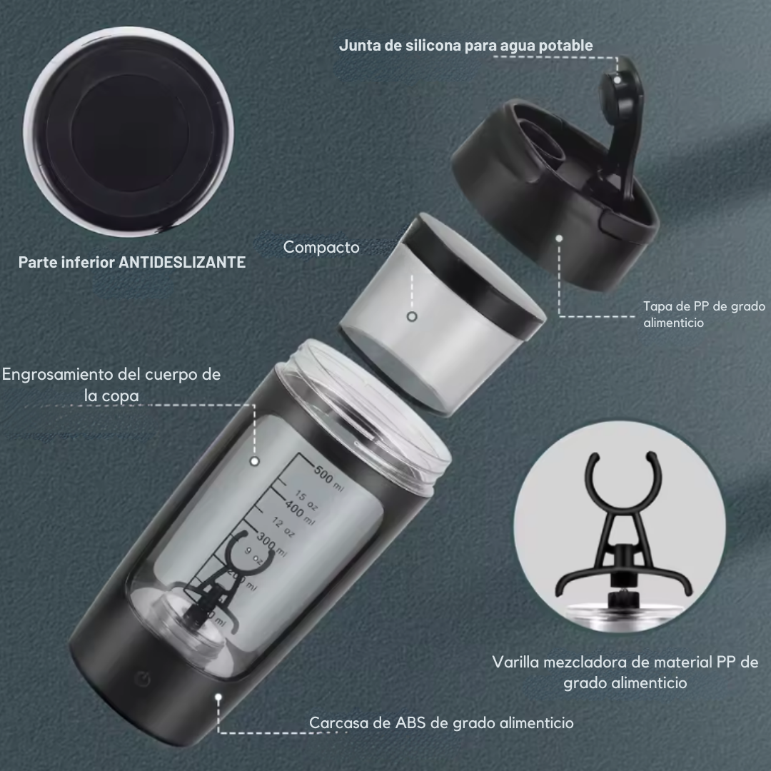 BYB SmartMix™ – Shaker Automático 500ml